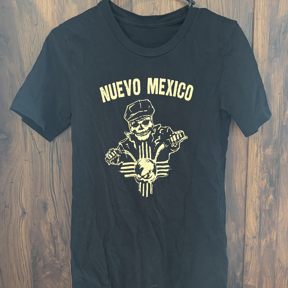 Nuevo Mexico Kids Black T-Shirt